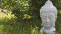 Statue of Buddha in the middle of the park