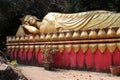 statue of buddha at mount phou si in luang prabang (laos)