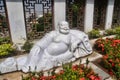 A statue of Buddha in the mountains, Taiwan