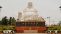 Statue of the Buddha. Temple of the Buddha. Vietnam.