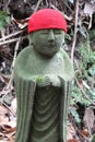 statue of a buddhist divinity (jizo) - japan Royalty Free Stock Photo