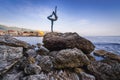 Statue in Budva