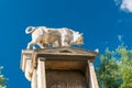 Statue of Bull in archaeological site of Kerameikos, the cemetery of ancient Athens