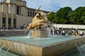 Statue Bull and Calf, Trocadero, Paris