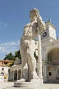 Statue of Caco,Udine Italy Royalty Free Stock Photo