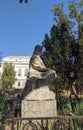 Statue Woman sitting - Mihai Eminescu Park - Arad, Romania