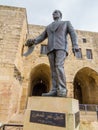 Statue of Camille Chamoun, Fakhreddine II Palace, Deir Al-Qamar, Lebanon Royalty Free Stock Photo