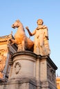 Statue of Castor and Pollux Royalty Free Stock Photo