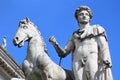 Statue of Castor in Rome, Italy