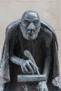 Statue of a catholic penman at Chapel Saint Magdalena at Petri