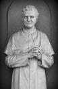 Statue of a Catholic Priest