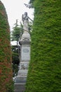 Statue at a Cemetery of Punta Arenas Sara Braun in Chile