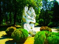 Statue in the central park.