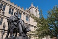 Statue of Charles Darwin Shrewsbury Shropshire September 2020 Royalty Free Stock Photo