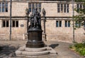 Statue of Charles Darwin Shrewsbury Shropshire September 2020 Royalty Free Stock Photo