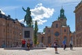 Statue of Charles XIV John in Stockholm