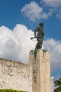 Bronze statue of Ernesto Che Guevara at the Memorial and Mausoleum in Santa Clara, Cuba.