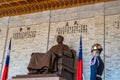 Statue of Chiang Kai-shek in the National Taiwan Democracy Memorial Hall