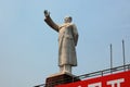 Statue of China's former Chairman Mao Zedong Royalty Free Stock Photo