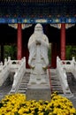 Statue of Chinese philosopher Confucius Beijing China Royalty Free Stock Photo