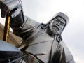 A statue of Chingis Khan Genghis Khan