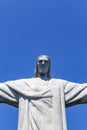 Statue of Christ de Redeemer in Rio de Janeiro, Brazil Royalty Free Stock Photo