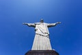 Statue of Christ de Redeemer in Rio de Janeiro, Brazil Royalty Free Stock Photo