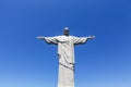 Statue of Christ de Redeemer in Rio de Janeiro, Brazil Royalty Free Stock Photo