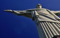Statue of Christ the redeemer in Rio de Janeiro Royalty Free Stock Photo