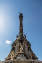 Statue of Christopher Columbus in Barcelona
