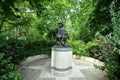 Statue of Christopher Columbus at Belgrave Square, London England UK