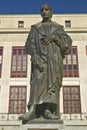 Statue of Christopher Columbus at City Hall in Columbus, Ohio