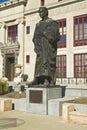 Statue of Christopher Columbus at City Hall in Columbus, Ohio