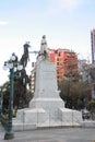 Statue of Christopher Columbus in South America