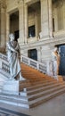 Statue of Cicero and lycurgos from entrance of Palace of Justice