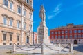 Statue of Ciro Menotti in Modena, Italy Royalty Free Stock Photo