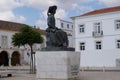 A statue in the city center of Lagos - Algarve, Portugal Royalty Free Stock Photo