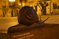 Statue in the City of Sambuca, Sicily Italy Royalty Free Stock Photo