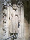Statue of Clothar I, The Met Cloisters, New York, USA