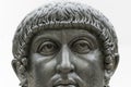 Statue of Colossus of Constantine the Great in Rome, Italy Royalty Free Stock Photo