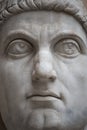 Statue of Colossus of Constantine the Great in Rome, Italy Royalty Free Stock Photo