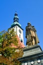 Statue of commander Jan Zizka. Tabor