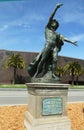 Statue commemorated California Midwinter International Exposition of 1894 at the Golden Gate Park in San Francisco