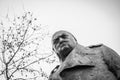 Statue Commemorating Winston Churchill In Prague