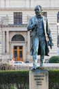 Statue of the composer Antonin Dvorak