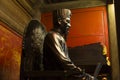 Statue of Confucius in profile, Temple of Literature, Hanoi