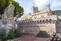 Statue by Constant Roux in front of the Princely palace, Monaco