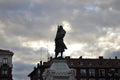 Statue of Count Ansurez, Valladolid Royalty Free Stock Photo