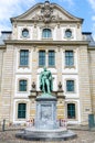 Statue Of Count Carl Von Alfen in downtown of Hannover, Germany