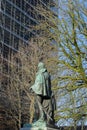 Statue Count Jan Van Nassau At Utrecht The Netherlands 28-12-2019